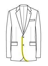 Leicht offener Abstich